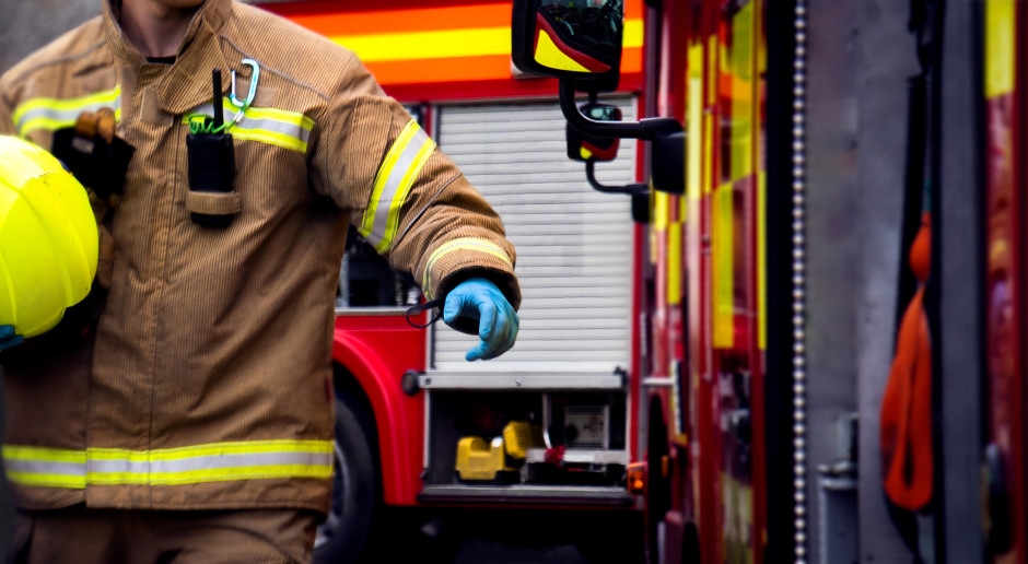 Vreselijke brand in Chorzów. Een vrouw sprong uit een raam, één persoon verbrandde levend.