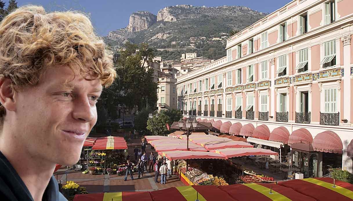 Uma viagem pelo bairro de Monte Carlo, de Jannik Sinner.