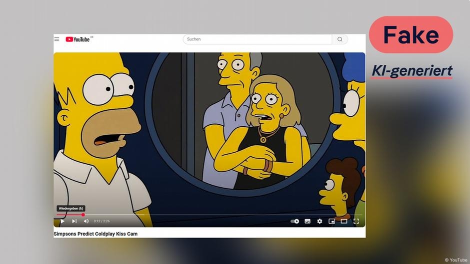 Fact check: Did the Simpsons predict the Coldplay kiss cam?