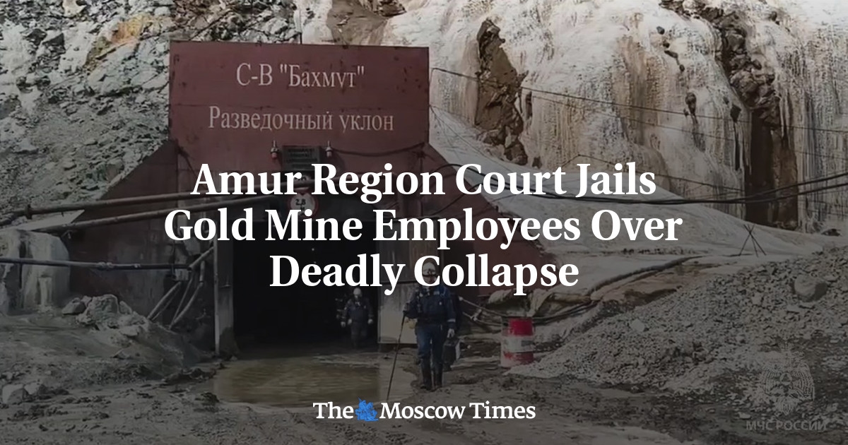 Un tribunal de la région de l'Amour emprisonne des employés d'une mine d'or suite à un effondrement mortel