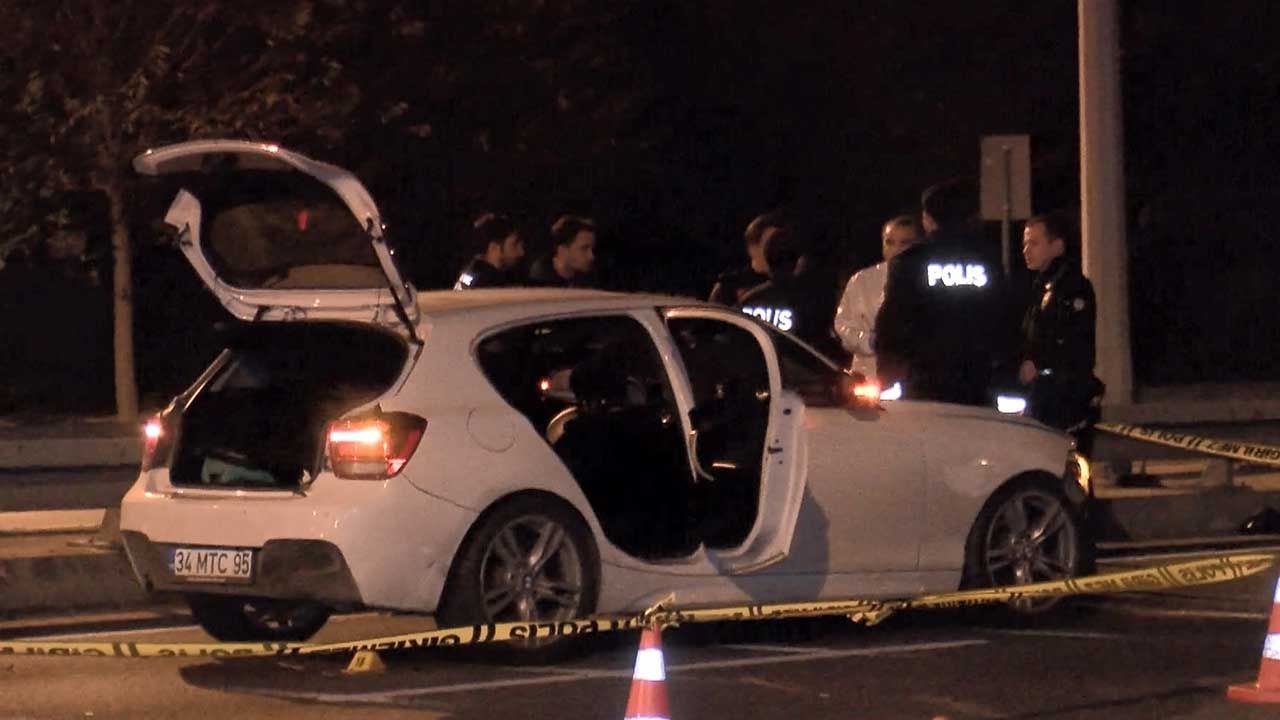 An incident like an action movie in Istanbul! He ignored the 'stop' warning and fled, hitting police vehicles.