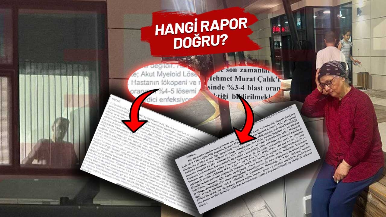 Twee verschillende Murat Çalık-rapporten! Het ziekenhuis meldde een terugval, de forensische geneeskunde meldde geen terugval.