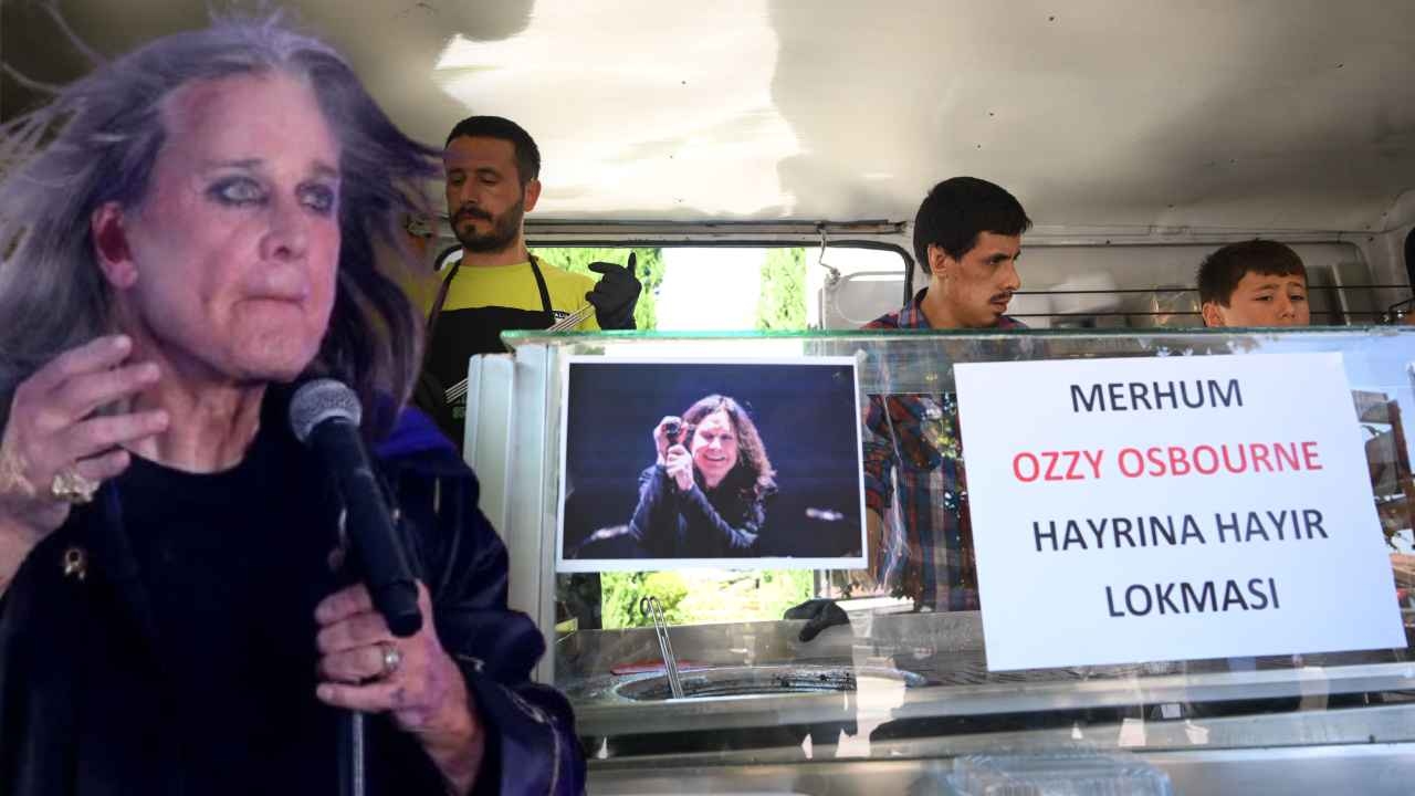 Ozzy Osbourne için Ankara'da lokma dağıtıldı