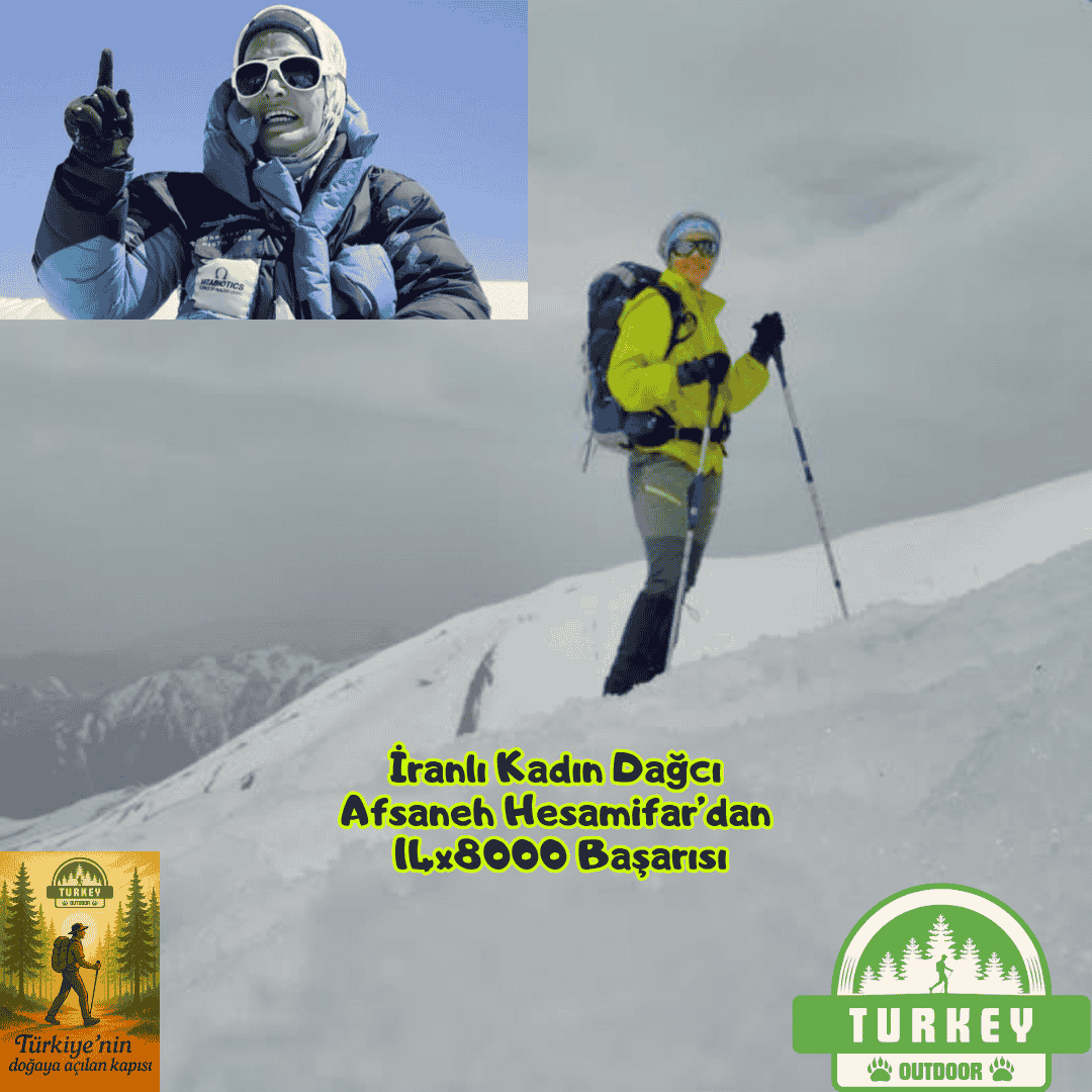 Iranian Female Climber Afsaneh Hesamifar's 14x8000 Success