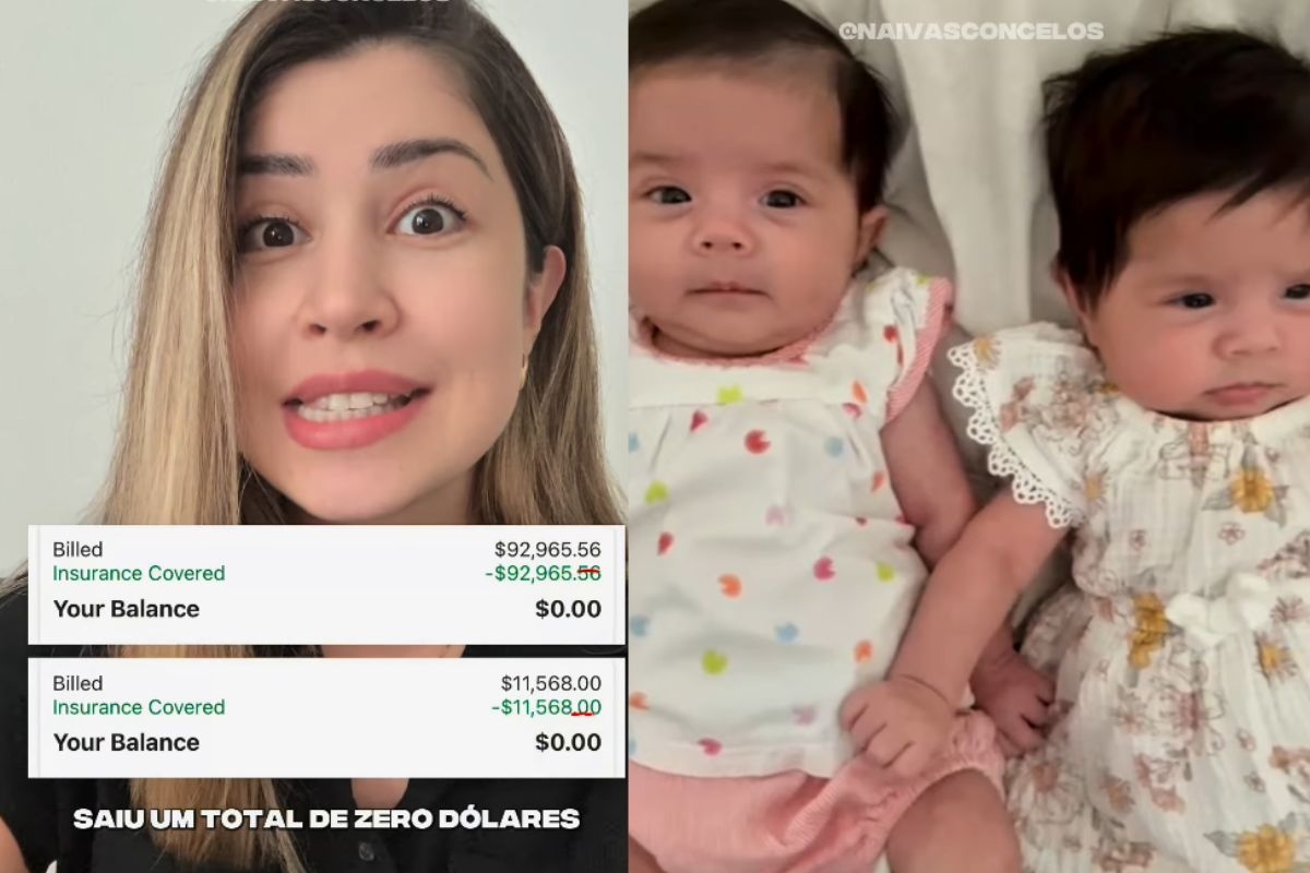 Une Brésilienne choquée après avoir révélé le coût de la naissance de ses filles jumelles aux États-Unis