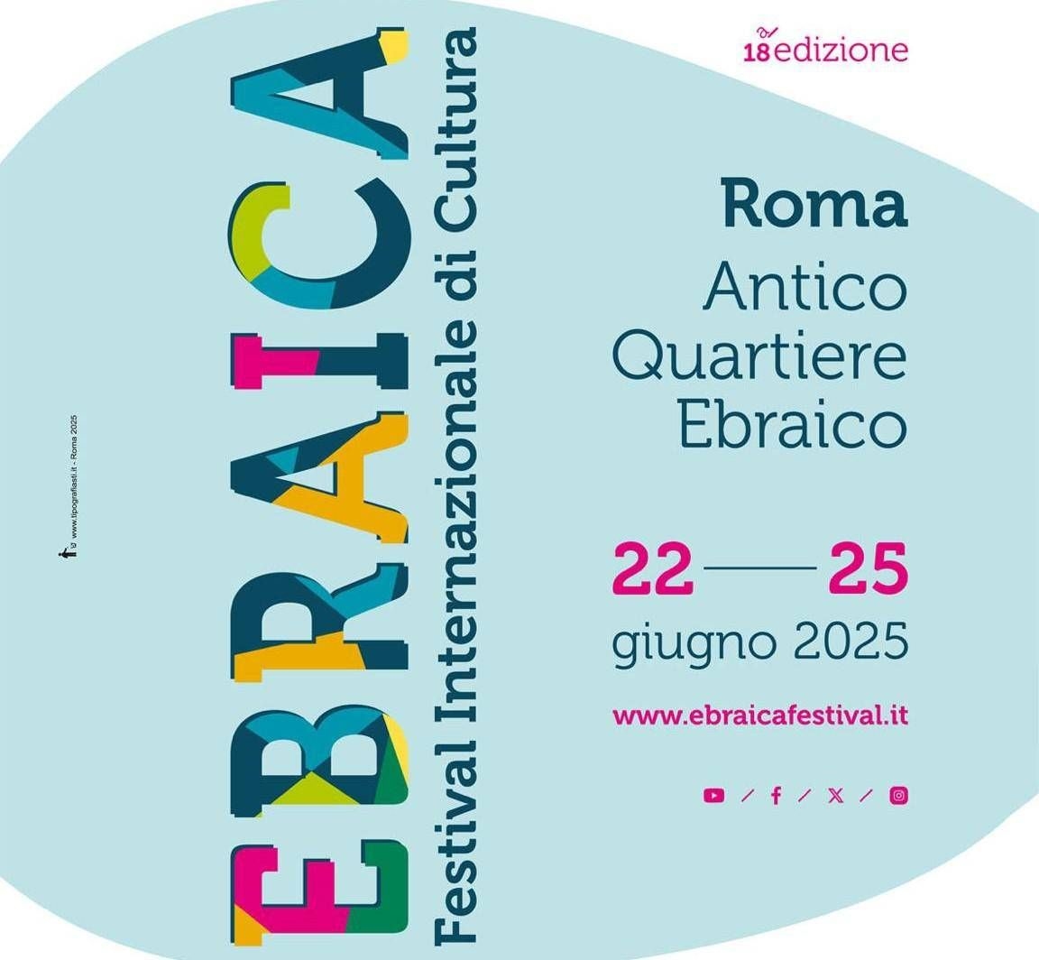 “Ebraica”, 22-25 Haziran tarihleri ​​arasında Roma’da düzenlenecek uluslararası bir festivalle geri dönüyor