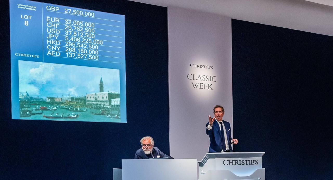 Canaletto sets records with a masterpiece of 18th-century Venice