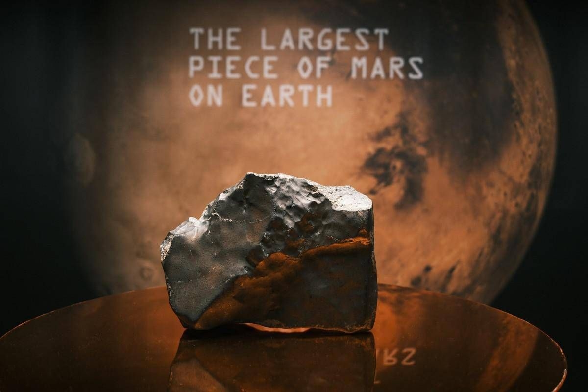 O maior meteorito marciano foi vendido por US$ 5,3 milhões