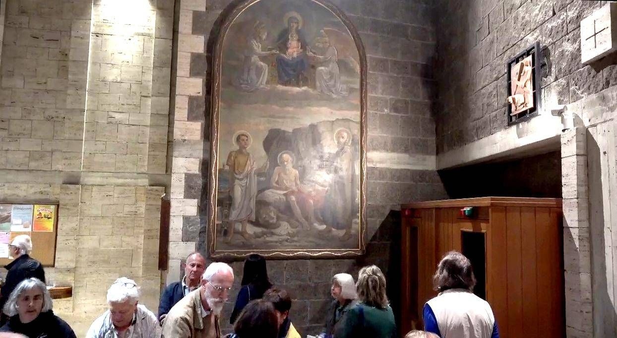 Sztuka: Madonna dell'Esilia odrestaurowana w kościele San Marco Evangelista w Rzymie