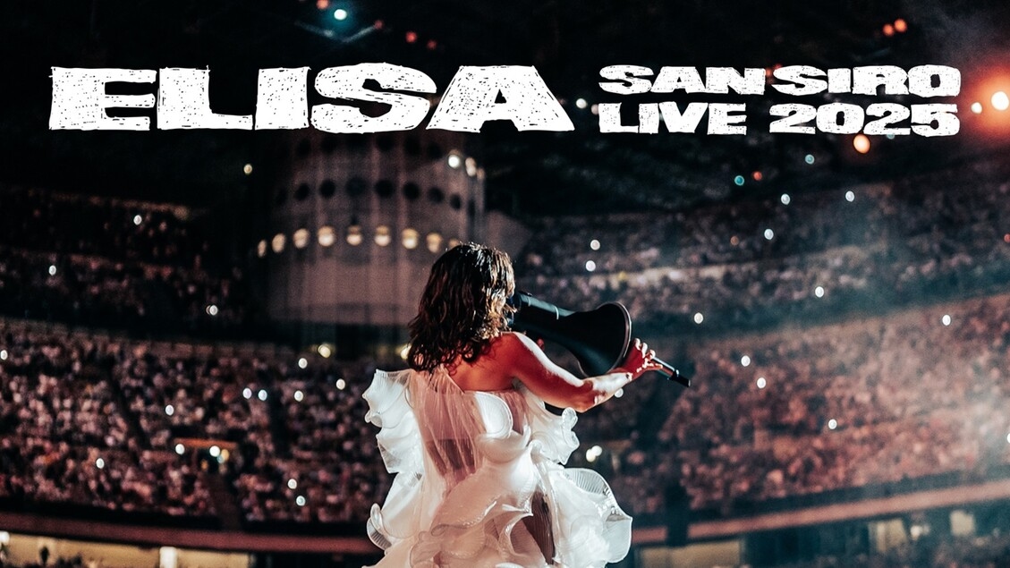 Elisa, двойной CD San ​​​​Siro Live 2025 выйдет 14 ноября.