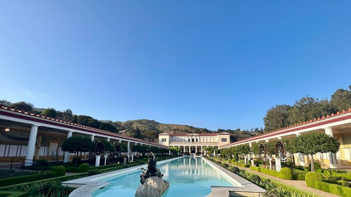 Getty Villa in Pacific Palisades nach Bränden wiedereröffnet