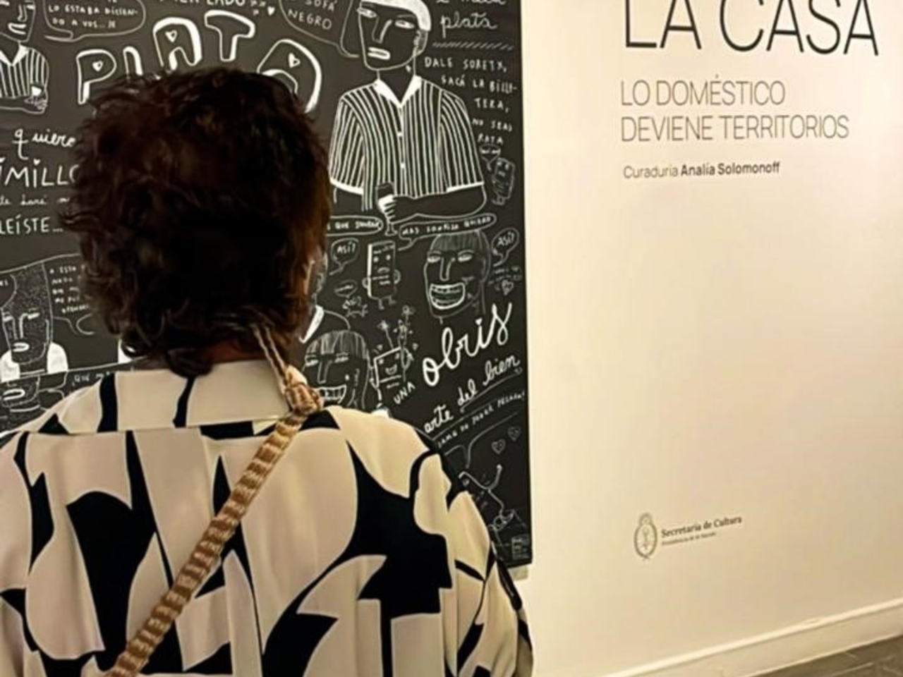 Ein emotionales Territorium, das zu Hause zur Schau gestellt wird