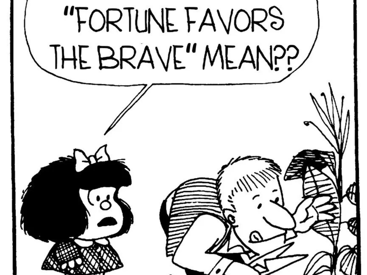 Mafalda, la ragazza più ribelle, viene messa in vendita in inglese.
