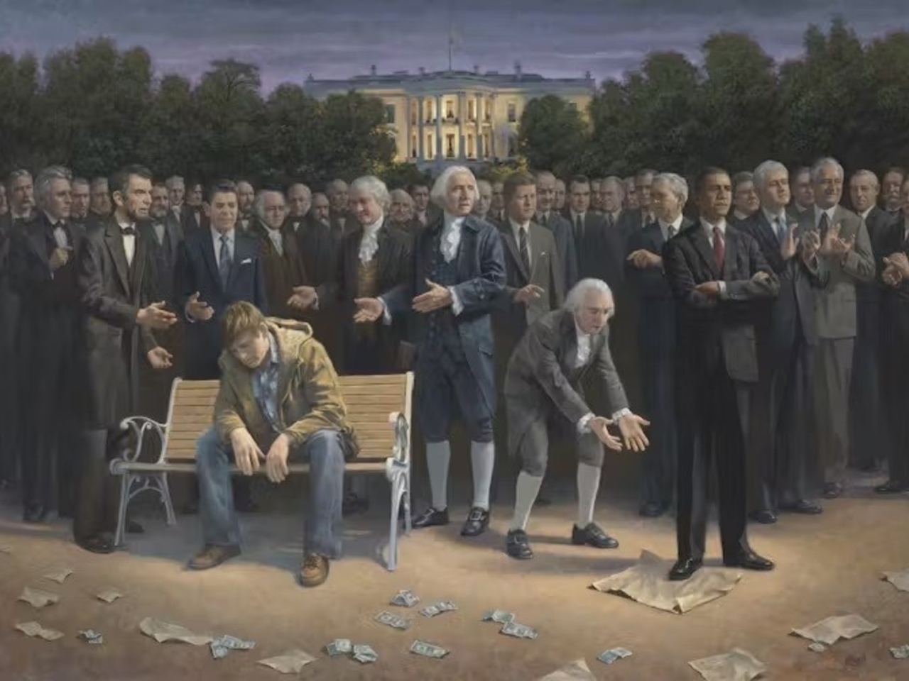L'artista Jon McNaughton e la sua sorprendente rappresentazione del conservatorismo moderno