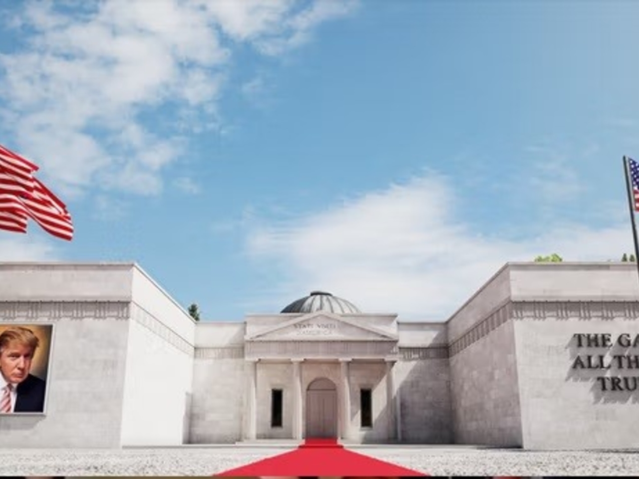 The US could bring a Trump souvenir exhibition to its pavilion at the Venice Biennale.