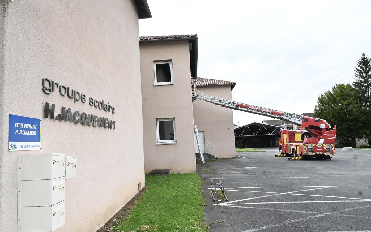 Dordogne school evacuated due to fire