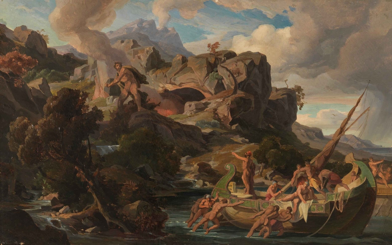 "Caprese Odyssey" de Friedrich Preller, palestra de Renato Esposito e Luciano Garofano
