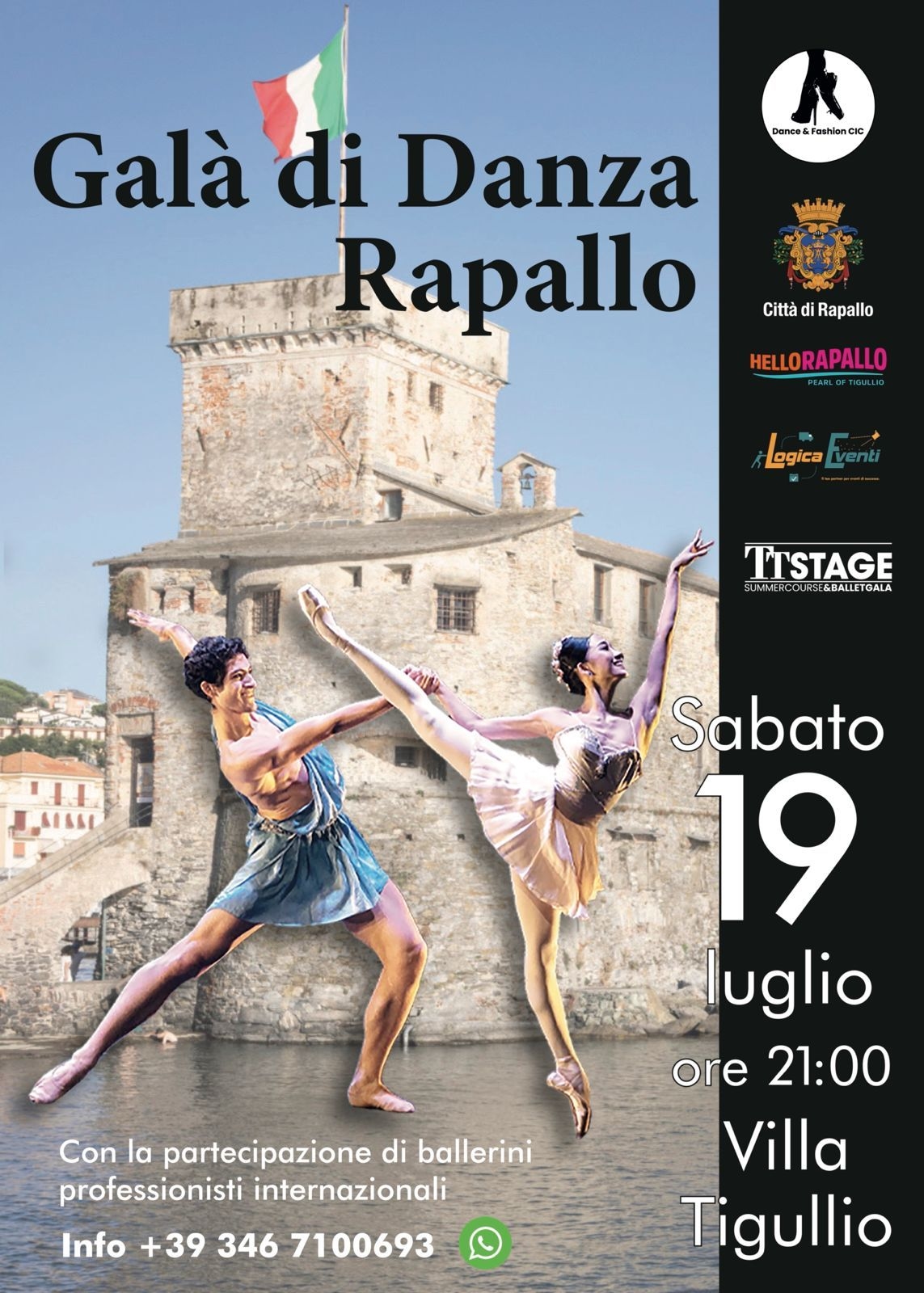 Les stars de la danse internationale à Rapallo