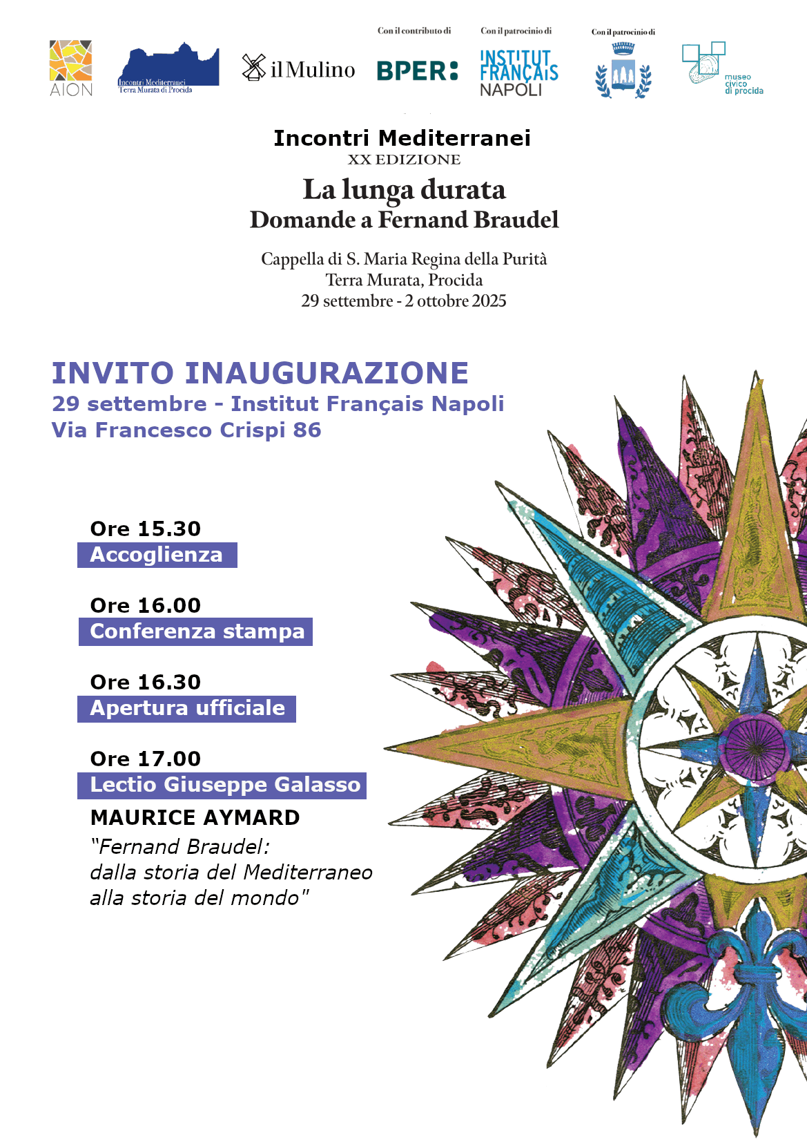 Mediterranean Encounters kicks off in Naples: focus on historian Fernand Braudel