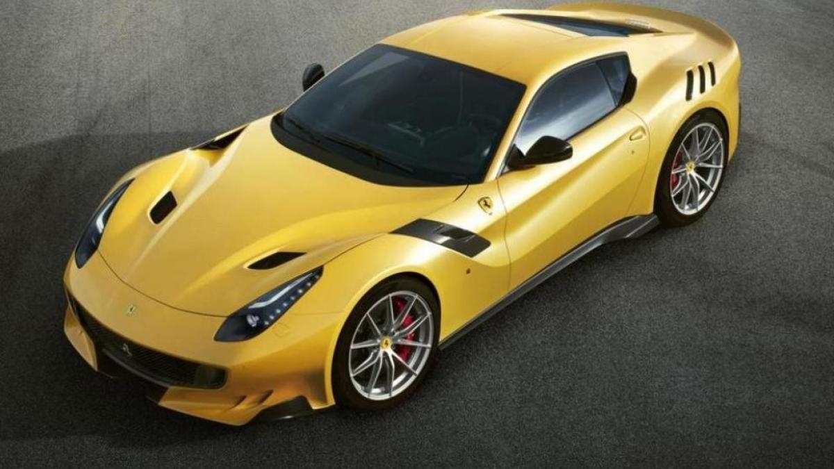 De Ferrari F12 van Aldama, ter waarde van 300.000 euro, wordt door de overheid geveild voor de prijs van een Dacia Jogger.