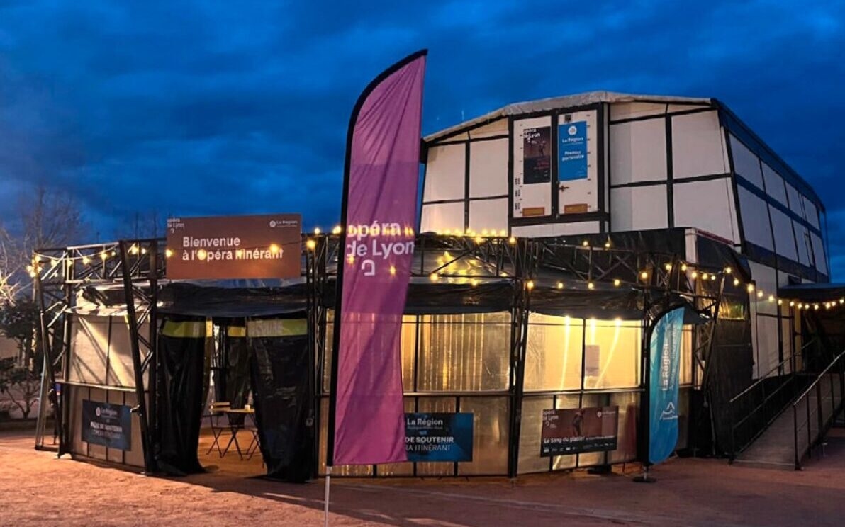 Auvergne-Rhône-Alpes: in three months, the traveling opera welcomes 4,500 spectators