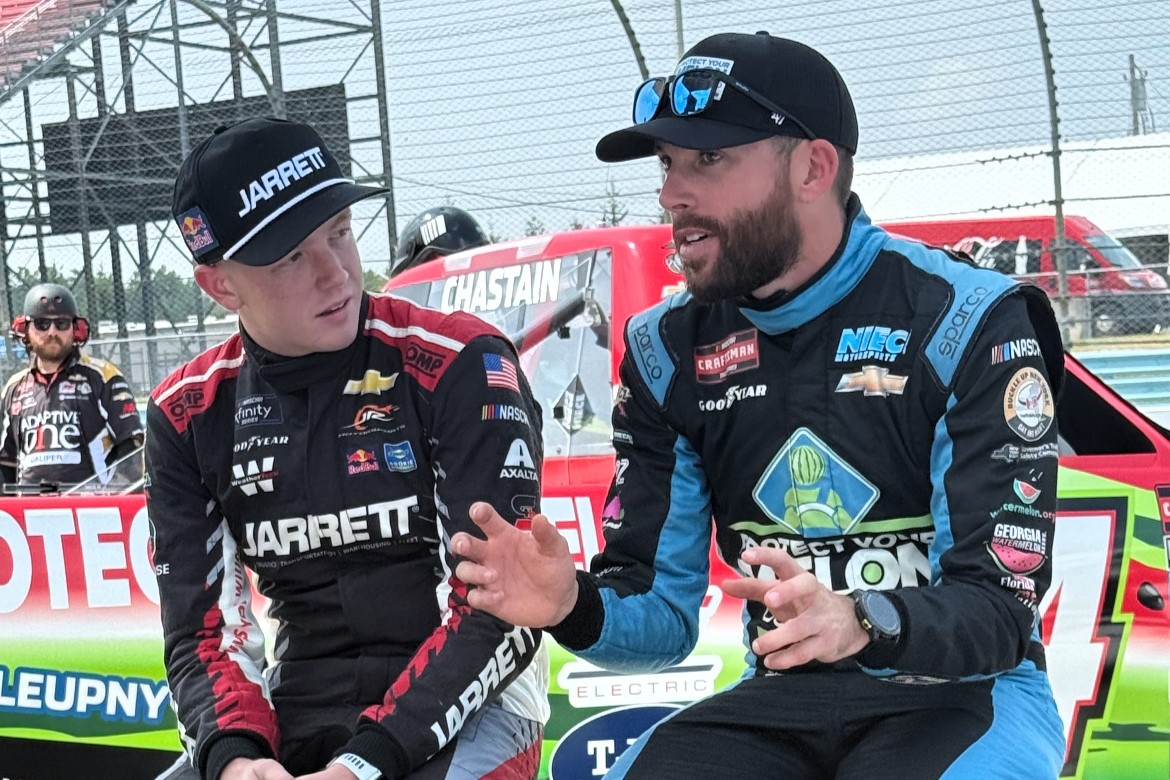 Connor Zilisch se fractura la clavícula al caer en Victory Lane en Watkins Glen