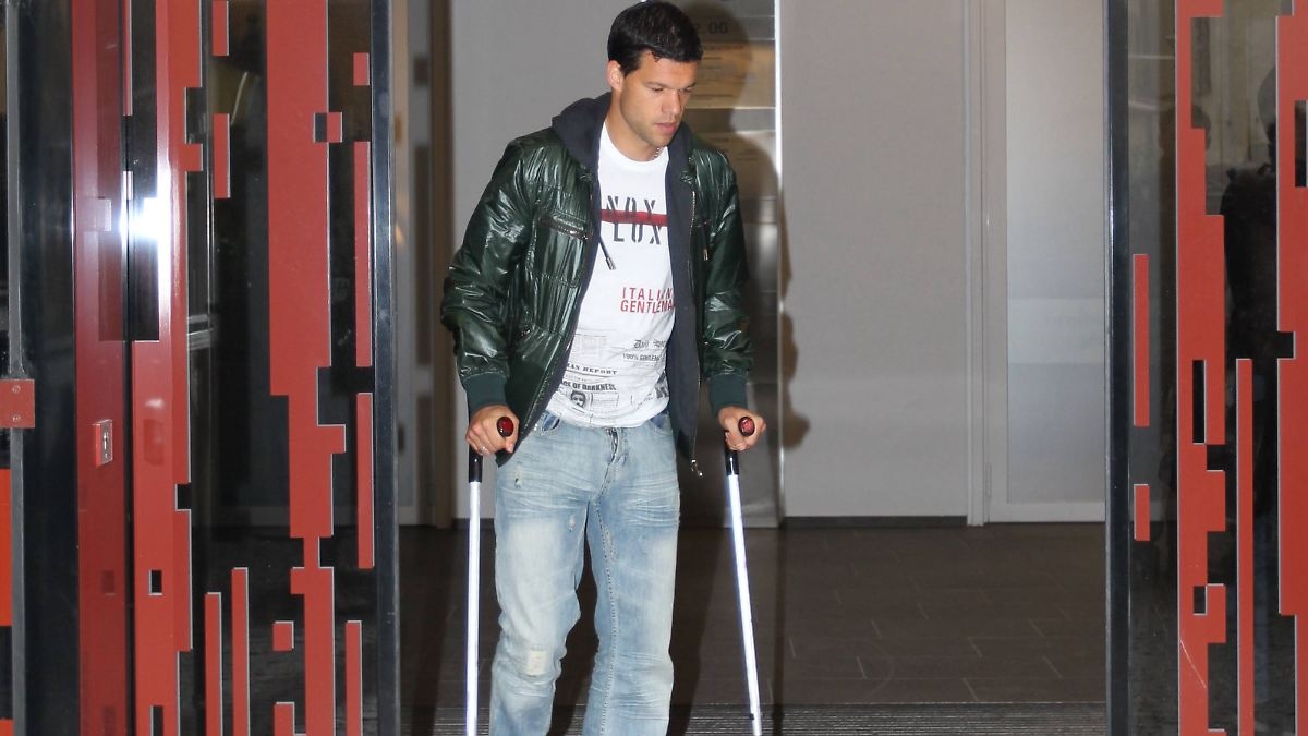 Tapa, provocação, lesão: quando o chute forte de Boateng catapultou Michael Ballack para o impedimento