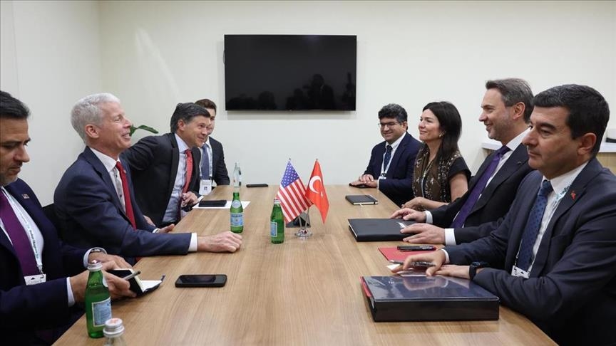 Le ministre Bayraktar a rencontré le secrétaire américain à l'Énergie Wright