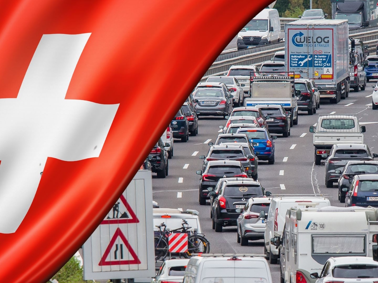 Debido a las vacaciones: se esperan prisas y mucho tráfico desde Suiza