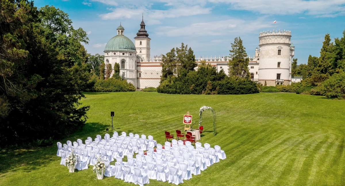 Château de Krasiczyn – un mariage et une réception dans un lieu où l'histoire rencontre l'amour