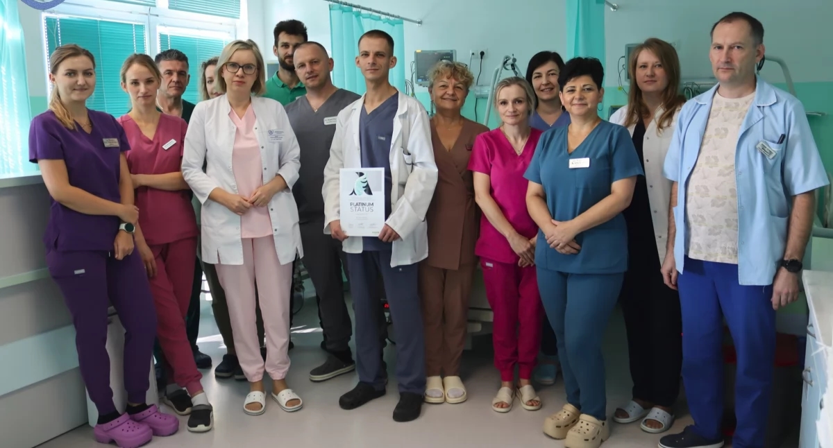 Hôpital de Przeworsk avec un prix de platine