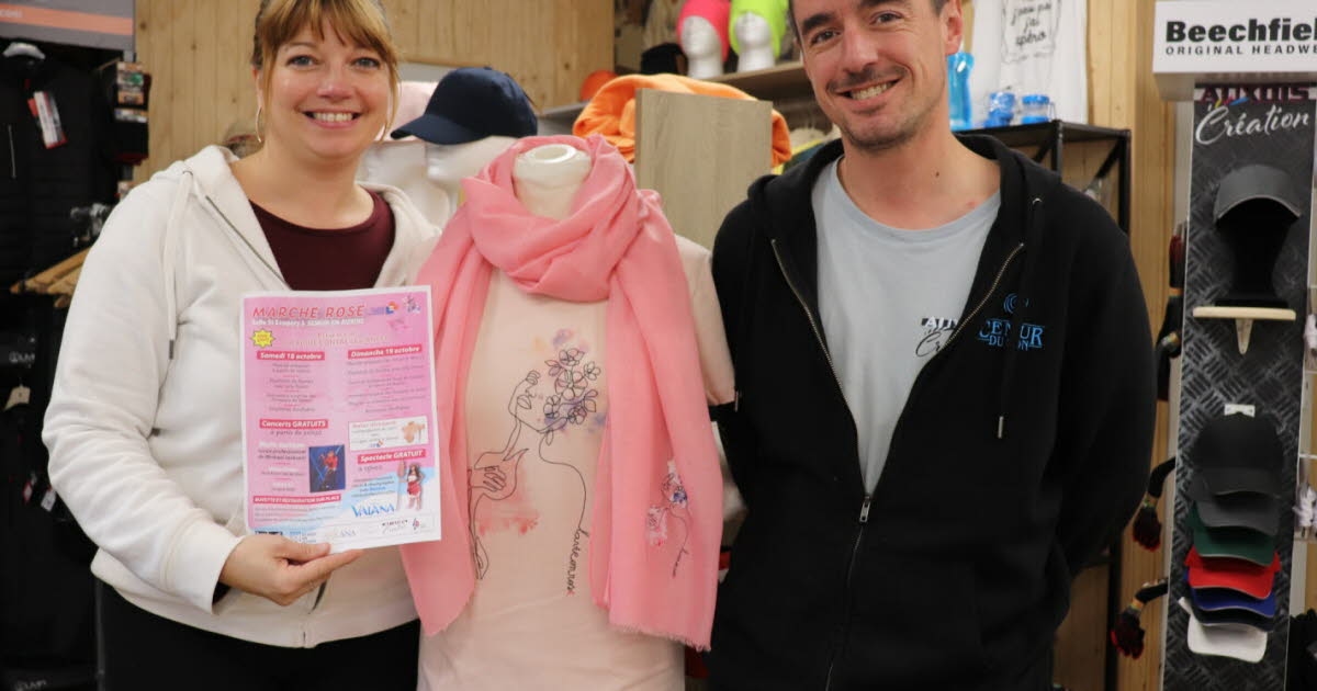 Semur-en-Auxois. Flashmob, concerti, manifestazioni... due giorni di festa per celebrare l'Ottobre Rosa
