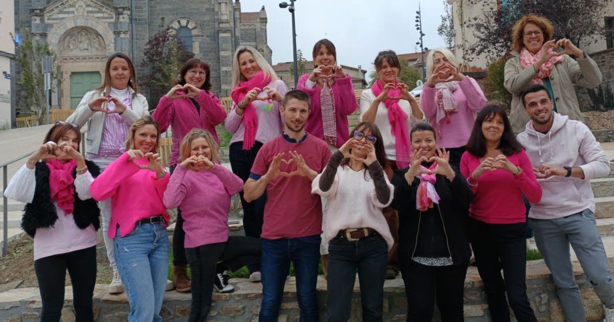 Saint-Martin-en-Haut. 550 € wurden an den Verein Pink Ladies gespendet.