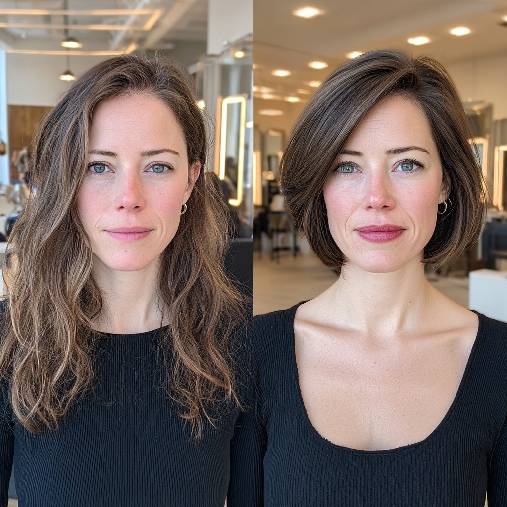 15 eleganti tagli di capelli corti per donne con capelli folti e ondulati che domano il volume