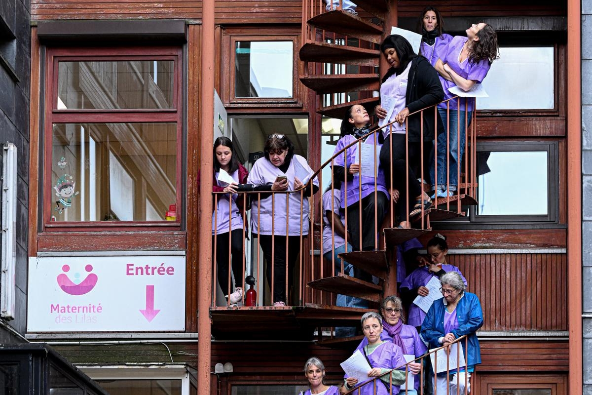 La sala de maternidad de Les Lilas está cerrada permanentemente: "Es como cerrarles la puerta en las narices a las mujeres".