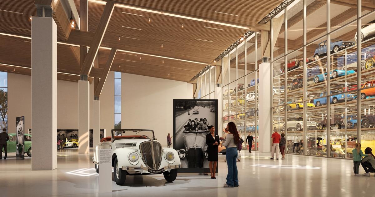 Retrospectivas temáticas, miniaturas e brinquedos... Como será o futuro museu Renault em Flins?