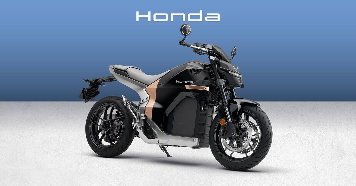 Honda WN7, первый электрический мотоцикл