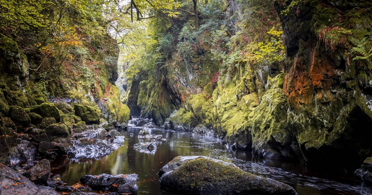 'Most picturesque railway line in UK' with waterfalls and castles finally reopens