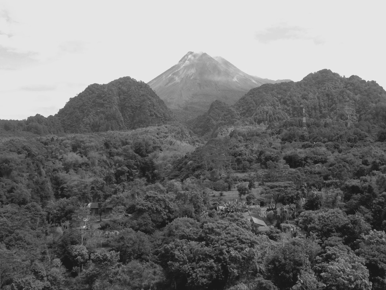 The Mountain of Fire suddenly awoke. A shocking sight.