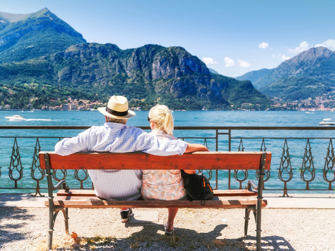 Voted the best hotel in Europe. Located on the famous lake