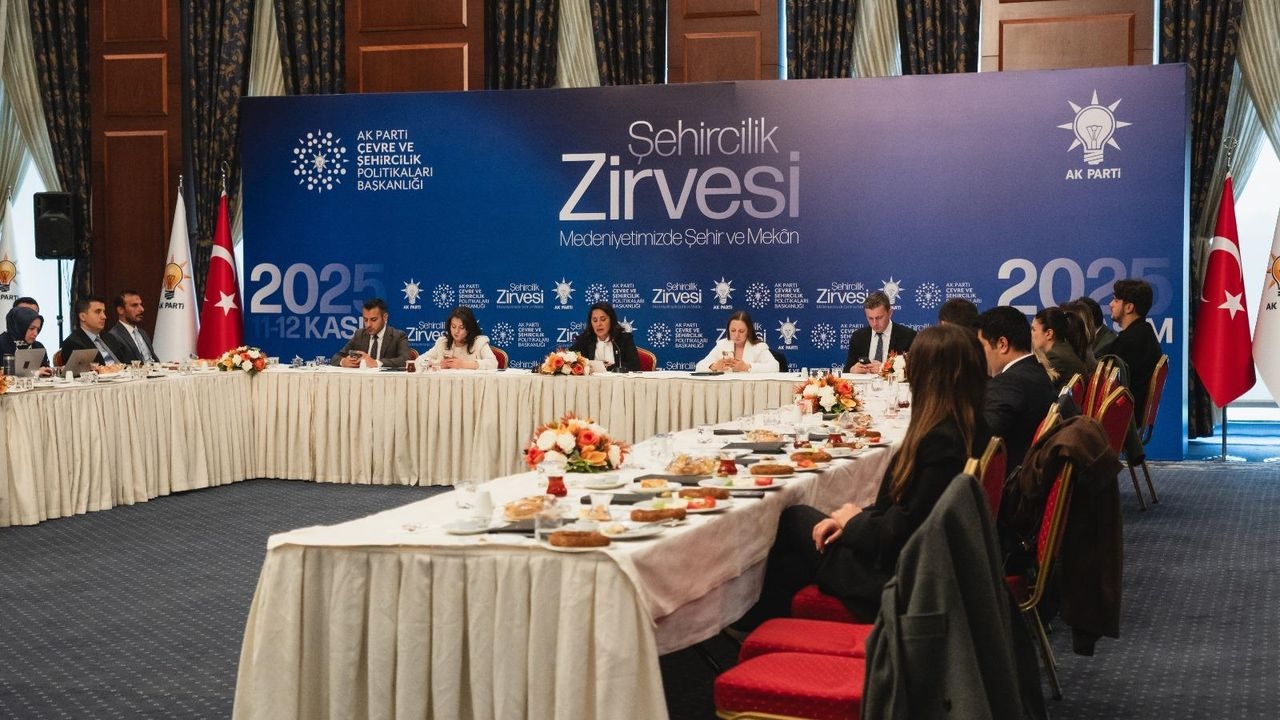 De AK-partij houdt een 'Urbanisme-top'