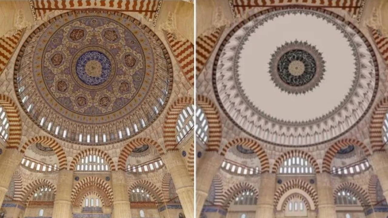 Continúan los debates sobre la restauración de la mezquita Selimiye: "Se ha destruido una gran cantidad de patrimonio cultural"