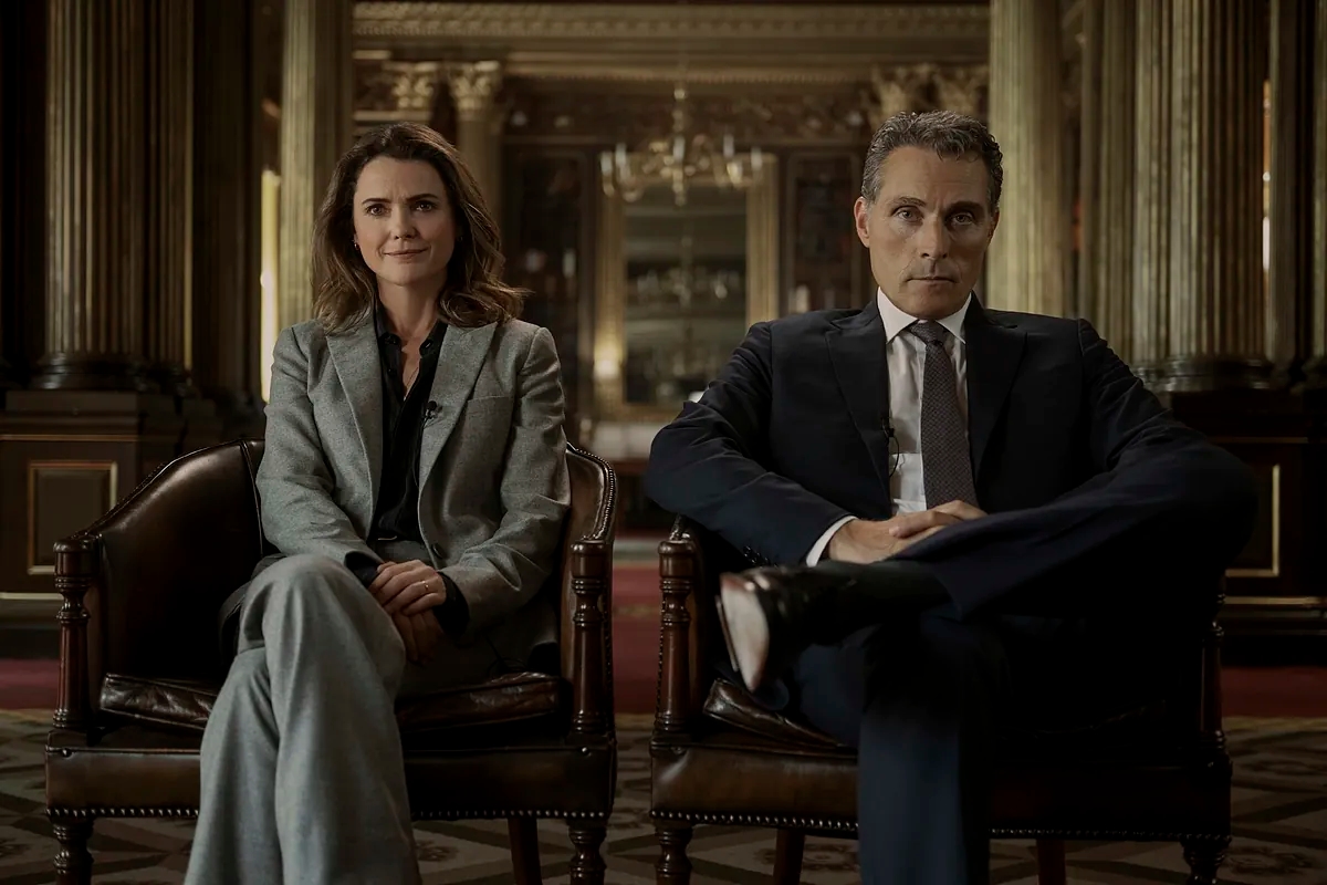The diplomat enters the "tense, powerful couple dynamic" phase: entertaining and crazy, but without the "House of Cards" pretensions.